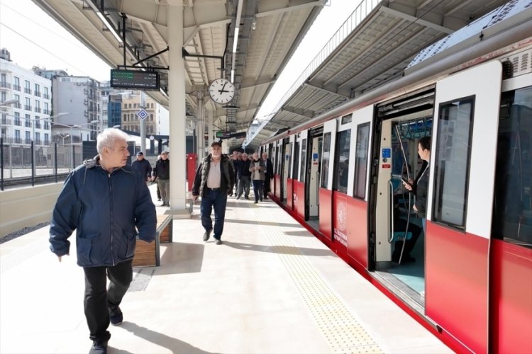 Sirkeci-Kazlı&ccedil;eşme Raylı Sistem Hattı'nı bir haftada 80 bin 446 kişi kullandı