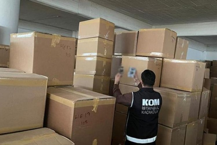 İstanbul'da 200 milyon liralık ka&ccedil;ak parf&uuml;m ele ge&ccedil;irildi