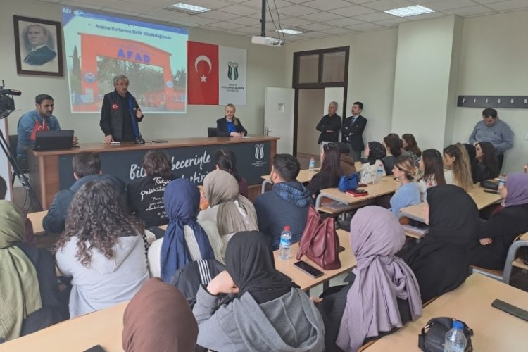 Sakarya'da afet farkındalığı eğitimi verildi