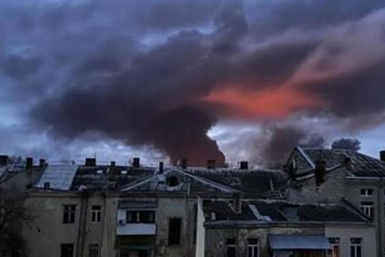 Rusya, Yunanistan Başbakanı'nın Ukrayna ziyaretinde b&ouml;lgeyi bombaladı!