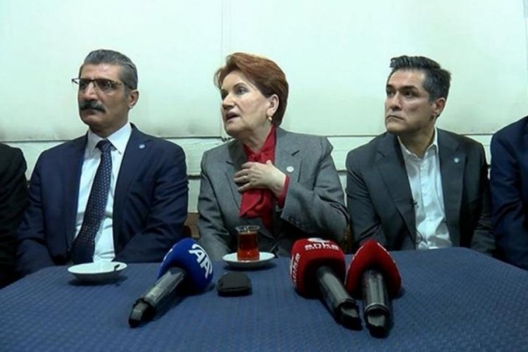 Akşener: T&uuml;rkiye'de konuşulanlara bakıyorum b&uuml;t&uuml;n dert İYİ Parti, Meral Akşener