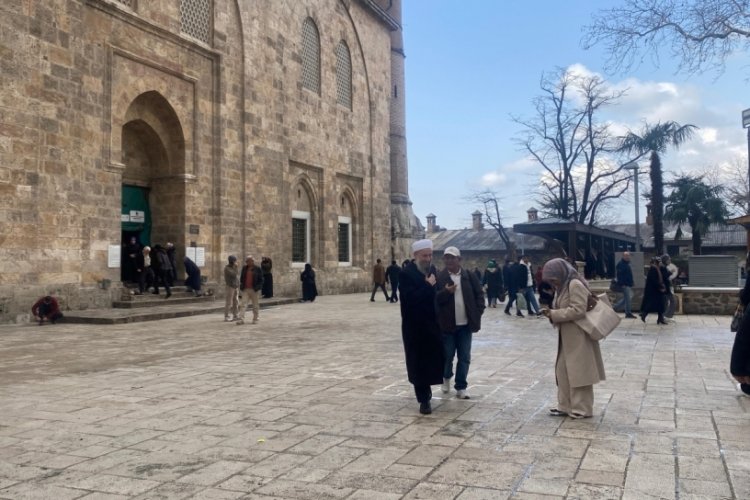 Bursa'nın &ccedil;arşısında turist yoğunluğu!