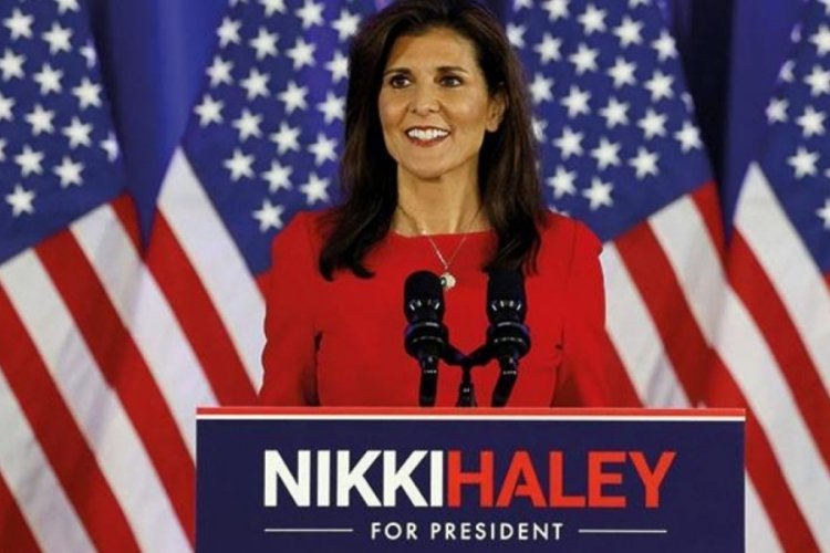 ABD'de Cumhuriyet&ccedil;i Parti'nin aday adayıydı... Nikki Haley'den se&ccedil;im kararı