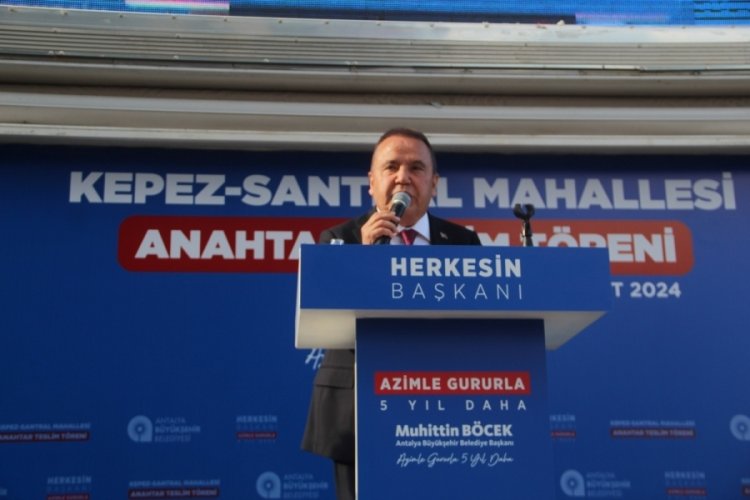 Başkan B&ouml;cek: Kepez Santral Mahallesini cazibe merkezi haline getireceğiz