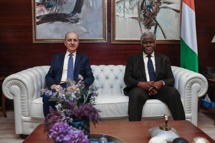 Meclis Başkanı Kurtulmuş Fildişi Sahili Başbakanı ile g&ouml;r&uuml;şt&uuml;