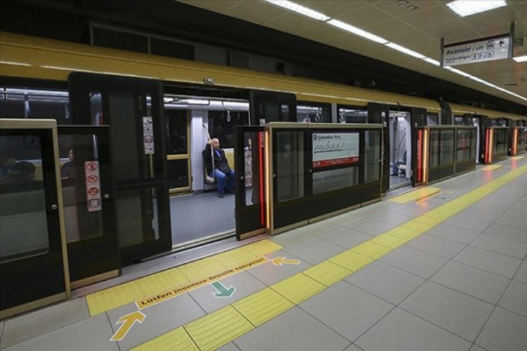 &Uuml;sk&uuml;dar-&Ccedil;ekmek&ouml;y metrosunda seferler durduruldu