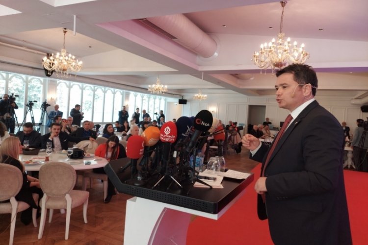 CHP Osmangazi B.B. Adayı Aydın projelerini anlattı