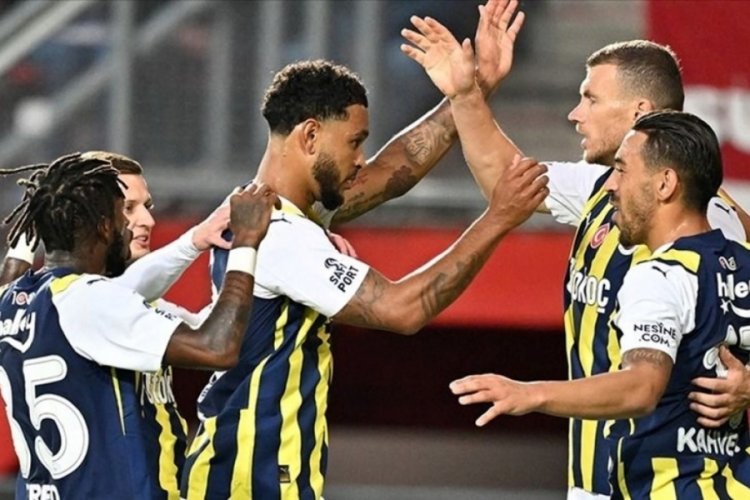 Fenerbah&ccedil;e'de Union Saint Gilloise ma&ccedil;ında 2 isim eksik