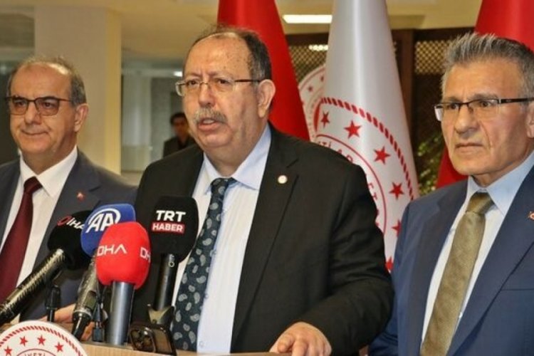 YSK Başkanı Ahmet Yener: Okullarımız ve konteyner alanlarımız se&ccedil;ime hazır