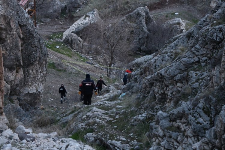 Elazığ'da kayalıklarda bir gen&ccedil; &ouml;l&uuml; olarak bulundu