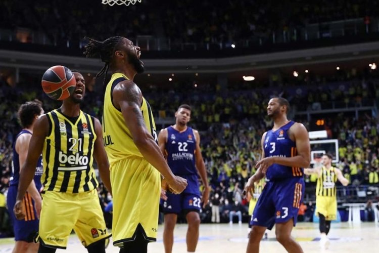 Fenerbah&ccedil;e Beko, Real Madrid deplasmanında galip!