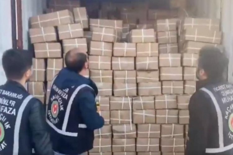 G&uuml;mr&uuml;k kapılarında ka&ccedil;ak&ccedil;ılık operasyonu
