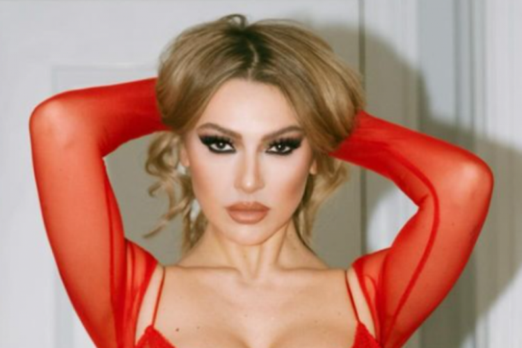 Hadise &ouml;nce paylaştı sonra sildi