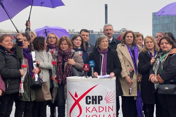 CHP Bursa İl Kadın Kolları'ndan 8 Mart basın a&ccedil;ıklaması