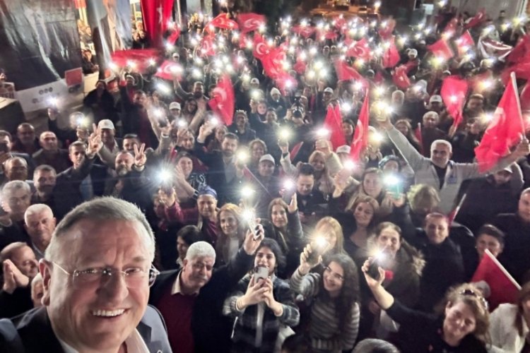 Hatay'da Arsuzlular, Başkan Savaş'ı yoğun ilgiyle karşılaştı