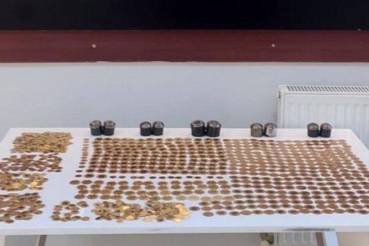 Malatya'da sahte altın operasyonu