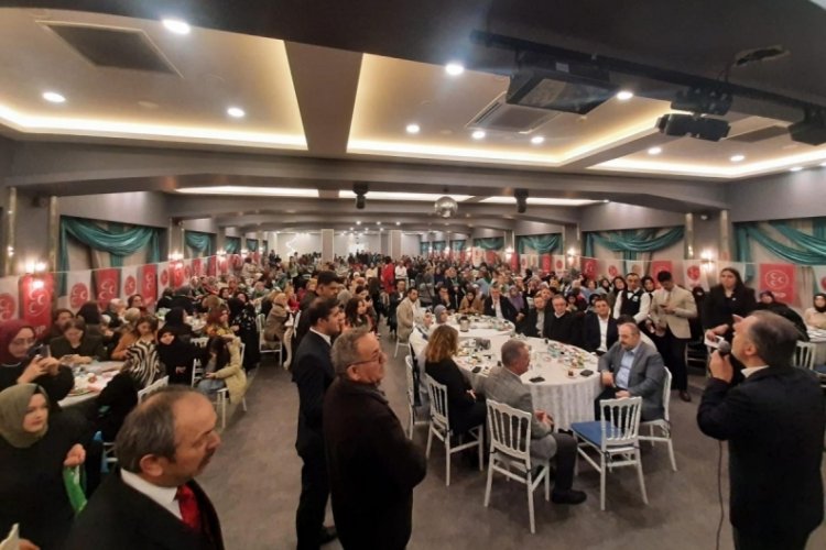 MHP'nin "Yıldırım'ın G&uuml;c&uuml; Kadınlarımız" etkinliğine b&uuml;y&uuml;k ilgi