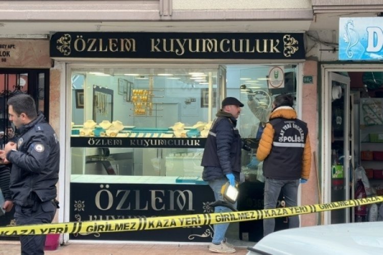 Bursa'da soygunu sanal bahis borcu y&uuml;z&uuml;nden yapmışlar