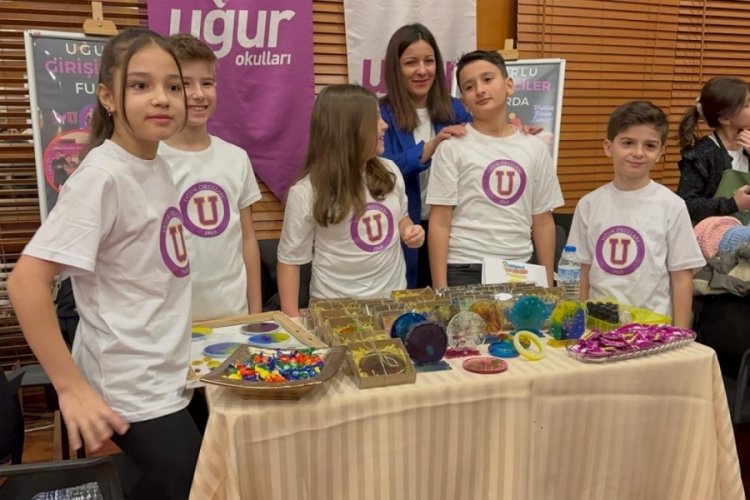 Girişimci &ccedil;ocuklar Bursa'da bu fuarda