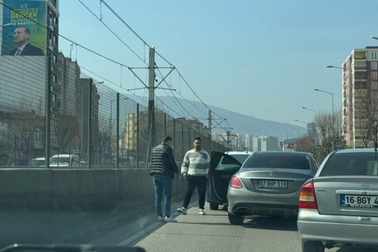 Bursa Yıldırım'da trafik kazası