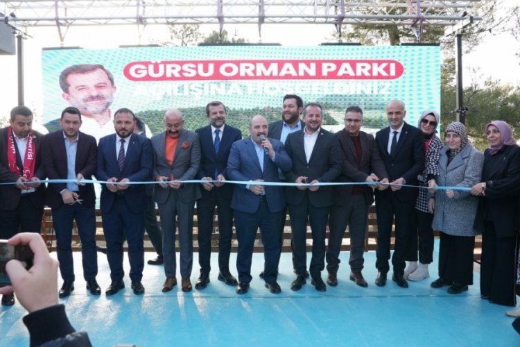 Gürsu'nun yeni yaşam alanı Gürsu Orman Park açıldı