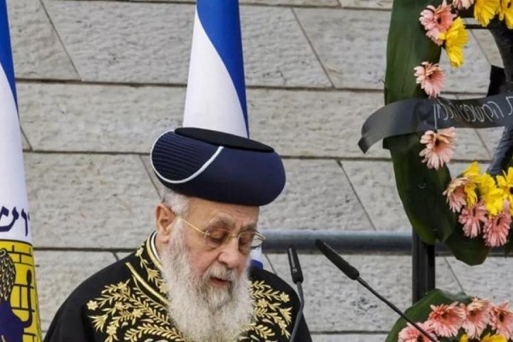 İsrail'in Sefarad Hahambaşı Yosef: Bizi askere gitmeye zorlarlarsa &uuml;lkeyi terk ederiz
