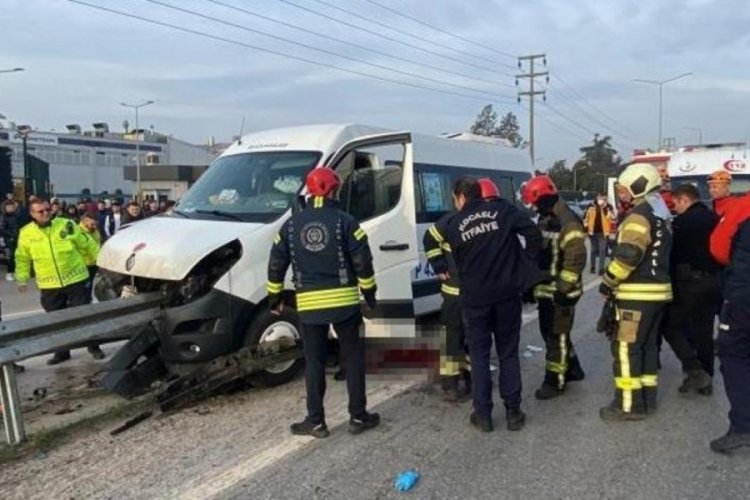 Kocaeli'de feci kaza: Bir kişinin bacağı koptu!