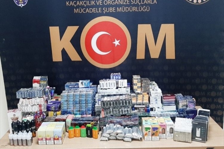 Erzurum'da ka&ccedil;ak&ccedil;ılık operasyonunda 2 zanlı tutuklandı