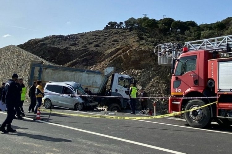 &Ccedil;anakkale'de feci kaza!