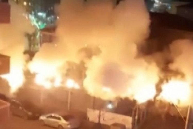 Kocaeli'nde elektrik kabloları bomba gibi patladı!