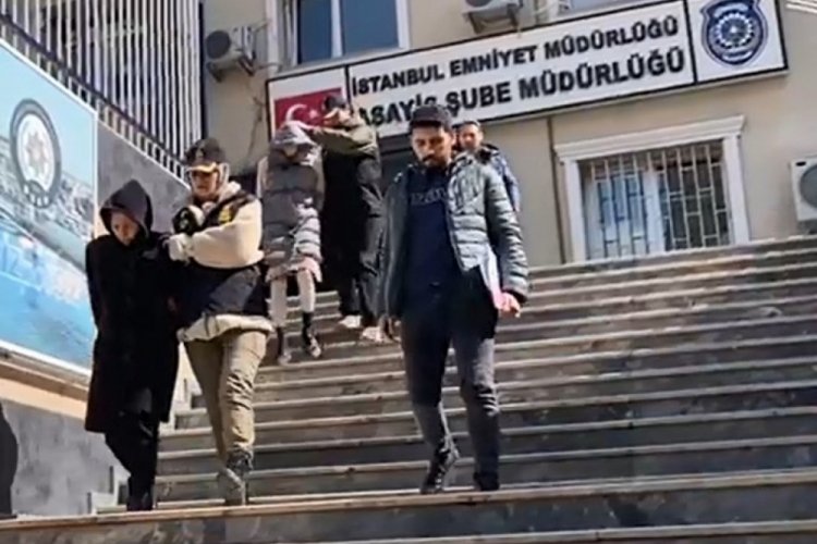 İstanbul'da hırsızlık yapan ş&uuml;pheliler yakalandı