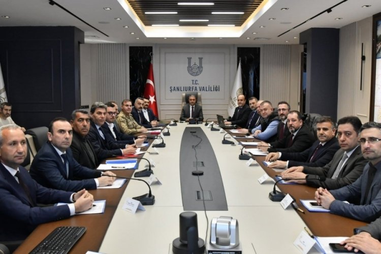 Şanlıurfa İl Spor G&uuml;venlik Kurulu, 2023 Turkcell S&uuml;per Kupa i&ccedil;in toplandı