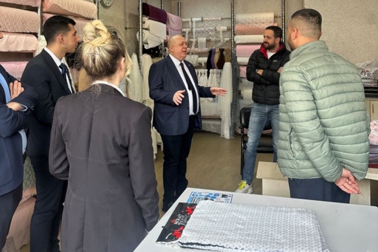 Memleket Partisi Bursa BBB Adayı Ruşen Sever esnafı ziyaret etti