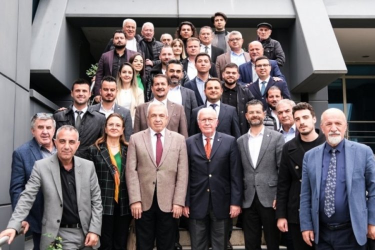 Şadi &Ouml;zdemir'den Bursaspor'a ziyaret