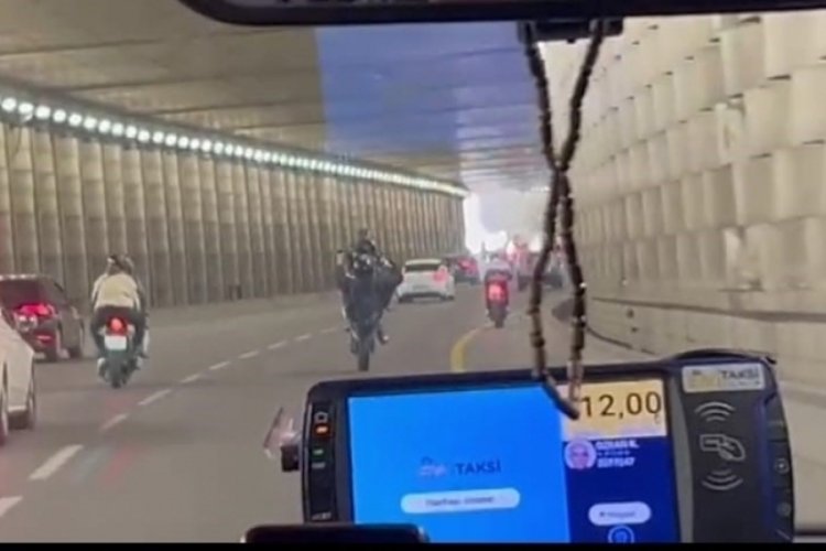 İzmir'de tek tekerle &ouml;l&uuml;m oyunu kazayla sonu&ccedil;landı