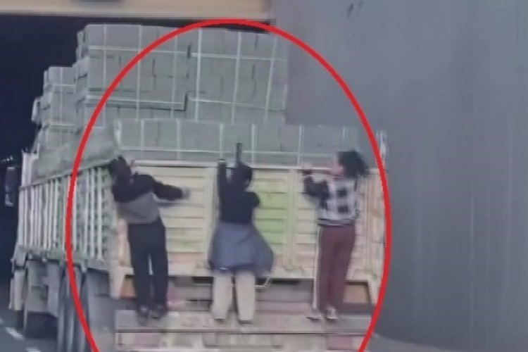 Diyarbakır'da &ccedil;ocukların tehlikeli oyunu!