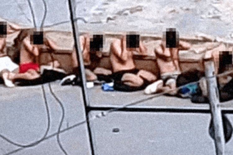 &Ouml;nce soydular sonra d&ouml;vd&uuml;ler! Filistin'de sağlık&ccedil;ılar &ccedil;ıplak şekilde d&ouml;v&uuml;ld&uuml;