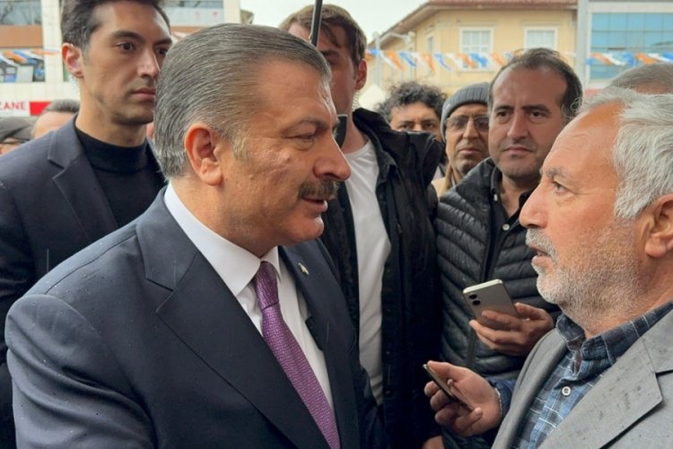 Sağlık Bakanı Fahrettin Koca D&uuml;zce'de