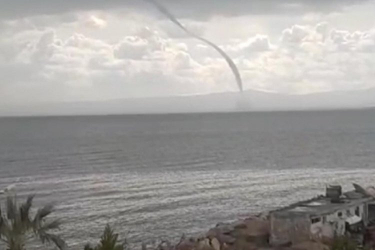 Marmara Denizi'nde hortum oluştu
