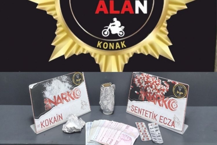 İzmir'de iki ayrı adrese uyuşturucu operasyonu