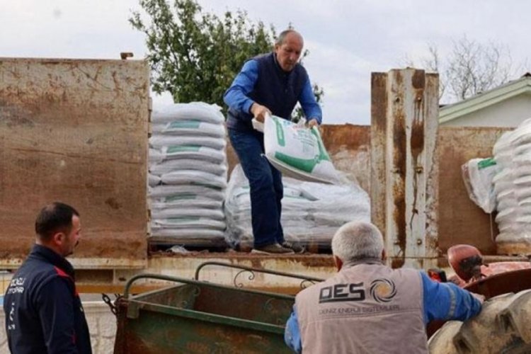 Kocaeli'de &ccedil;ift&ccedil;ilere g&uuml;bre desteği