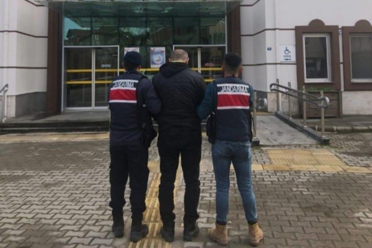 Samsun'da 17,5 yıl hapis cezası ile aranan şahıs jandarma tarafından yakalandı