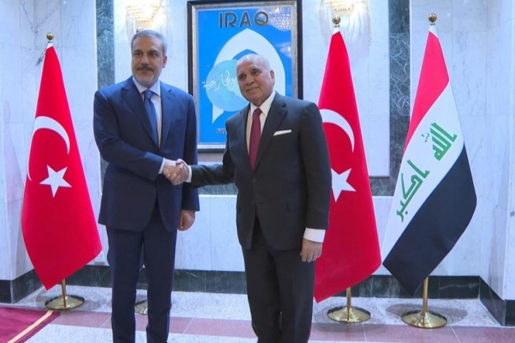 Bakan Fidan, Iraklı mevkidaşı Hussein ile g&ouml;r&uuml;şt&uuml;