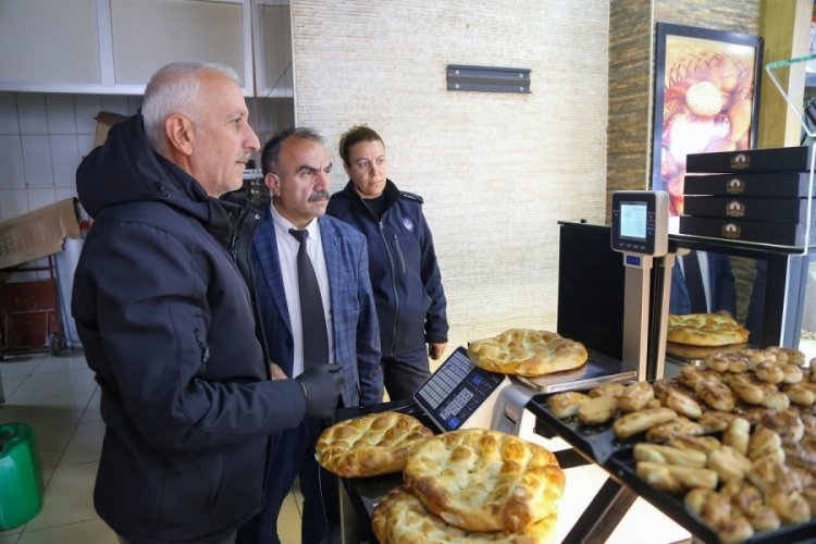 Erzincan'da fırınlar denetlendi!