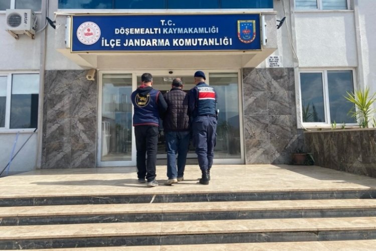 Antalya'da hapis cezası bulunan şahıs ormandaki prefabrik evde yakalandı