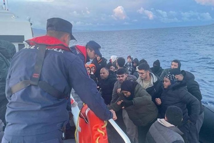 Muğla'da ka&ccedil;ak g&ouml;&ccedil;men operasyonu!