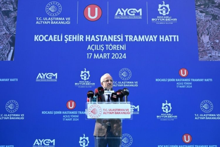 Bakan Uraloğlu'ndan Kocaeli'ne 'K&ouml;rfezray' m&uuml;jdesi