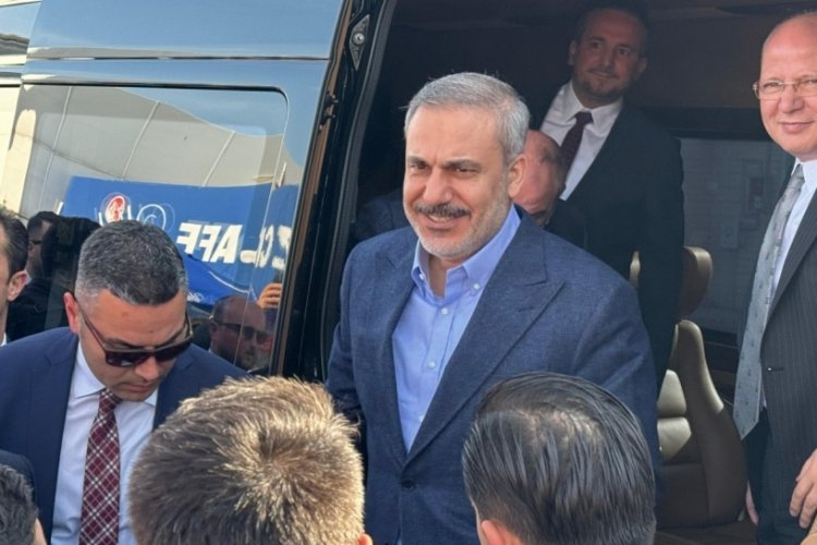 Dışişleri Bakanı Hakan Fidan Bursa'da!
