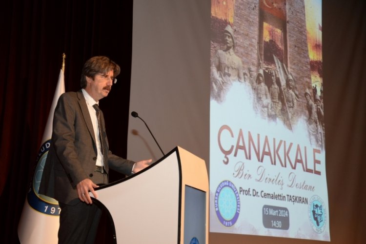 BU&Uuml;'de &Ccedil;anakkale Destanı'nın 109. yıld&ouml;n&uuml;m&uuml; nedeniyle konferans ger&ccedil;ekleştirildi