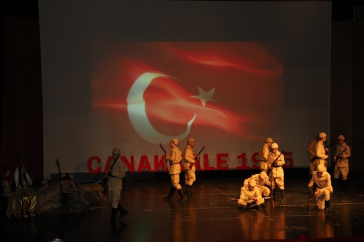 Bursa'da &Ccedil;anakkale Zaferi'nin 109. yılı kutlandı